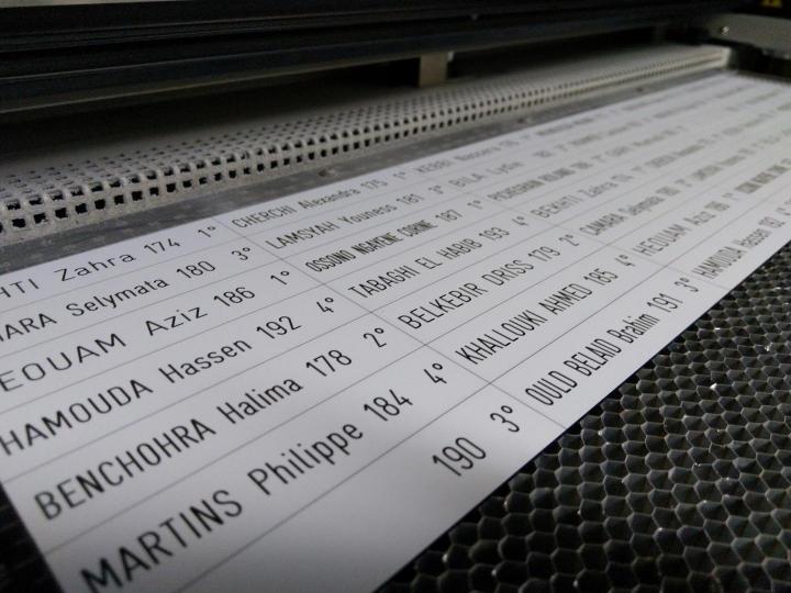 Gravure plaques de boîtes aux lettres Île-de-France